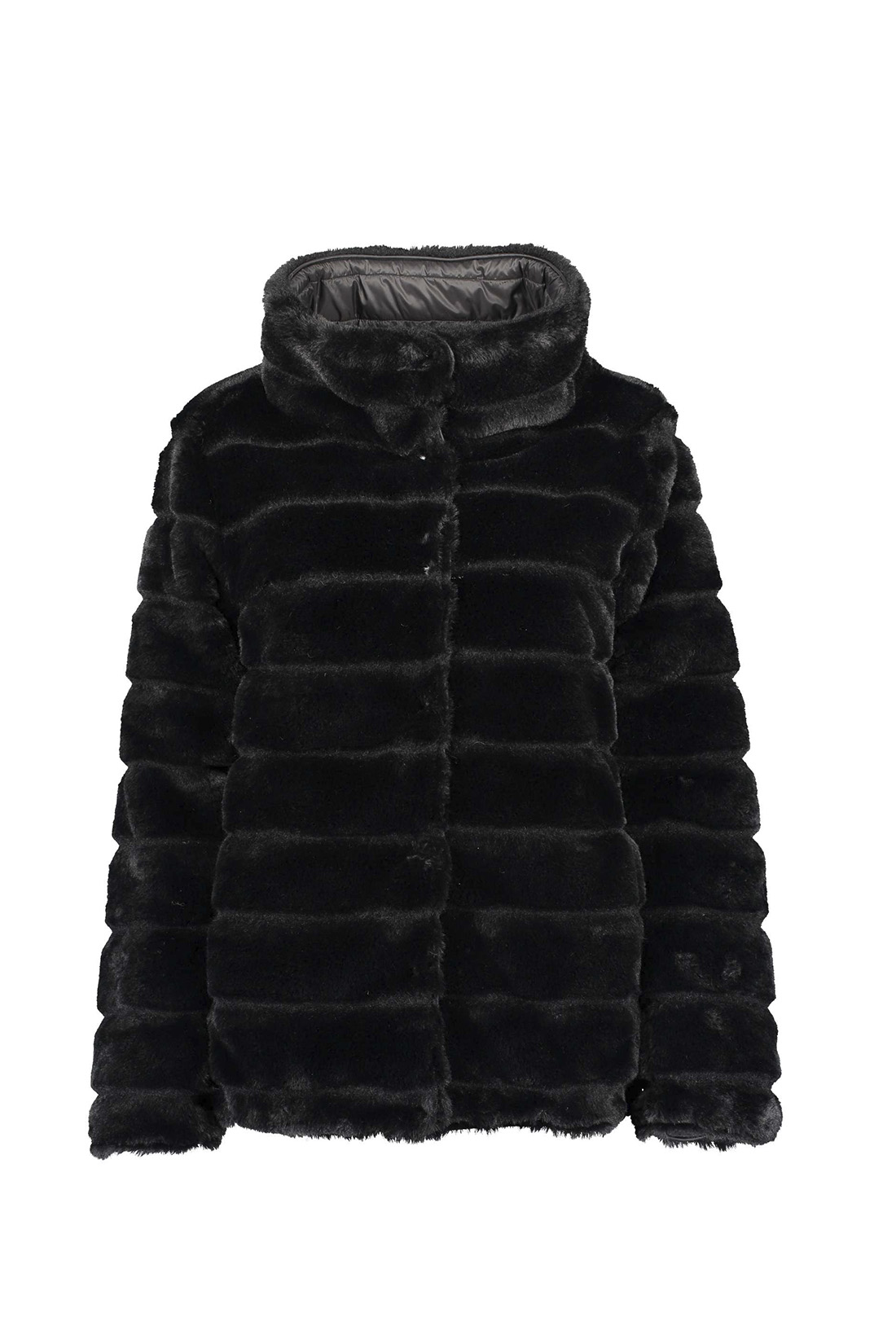 

Дубленка женская BLUE SEVEN blue 7 291043 черная 48 EU, blue 7 291043