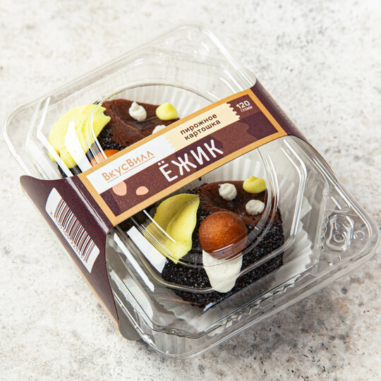 

Пирожное ВкусВилл Ежик 120 г
