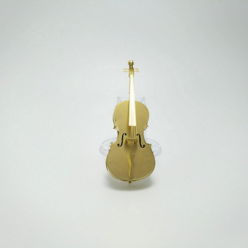 Nanyuan Indusrey Объемная металлическая 3D модель Бас-виолончель Король P-Король 3.8x3.8x1