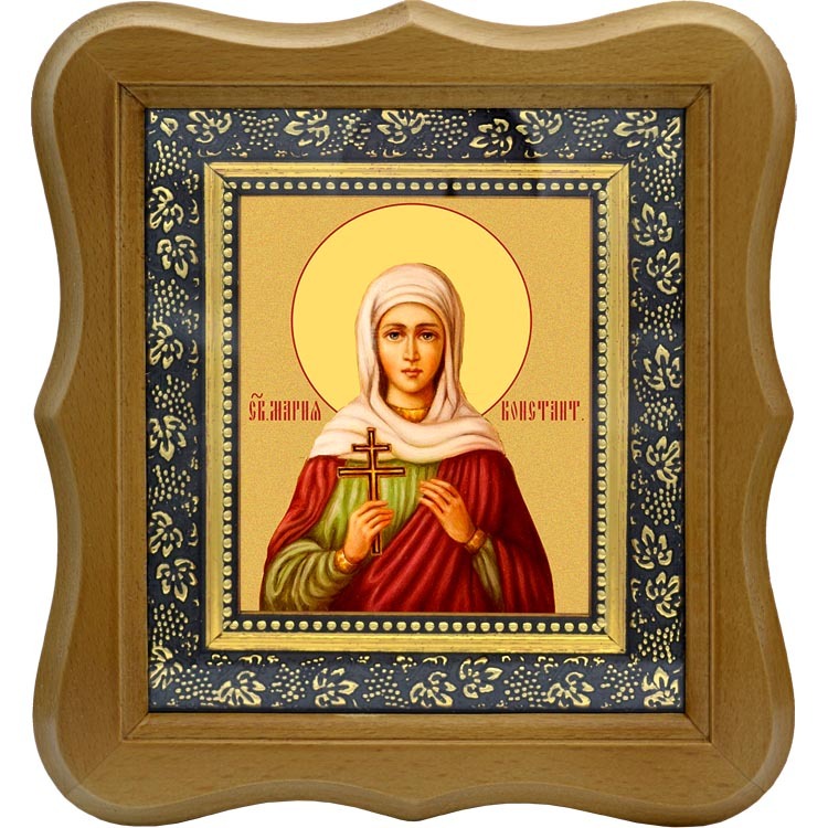 

Мария Константинопольская (Патрикия) святая мученица. Икона на холсте.