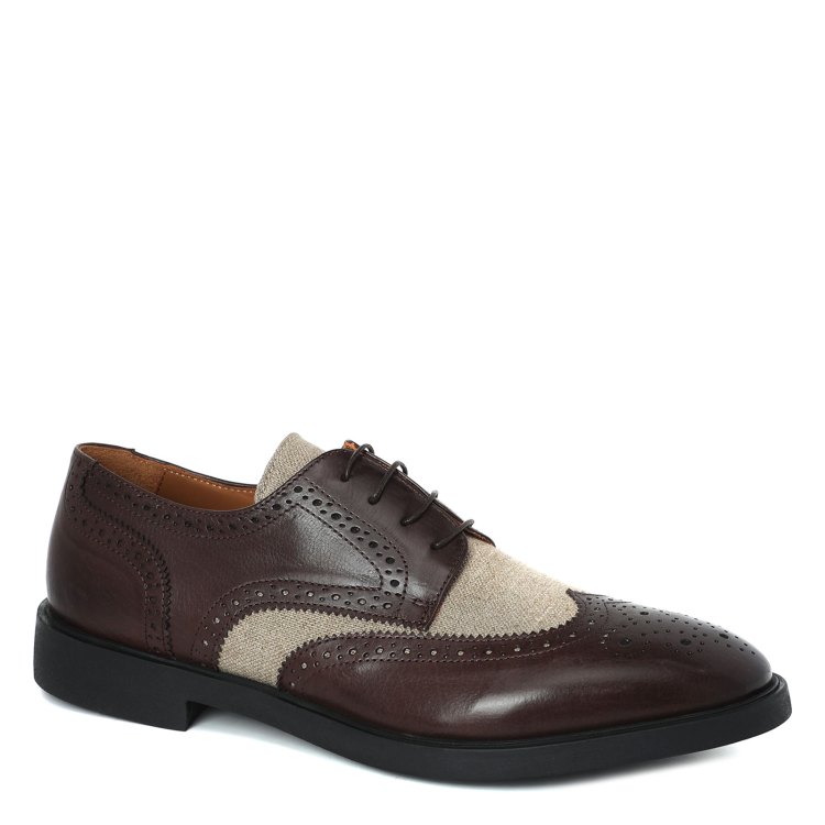 

Туфли мужские Dino Bigioni DB2844 коричневые 41.5 EU, Коричневый, DB2844