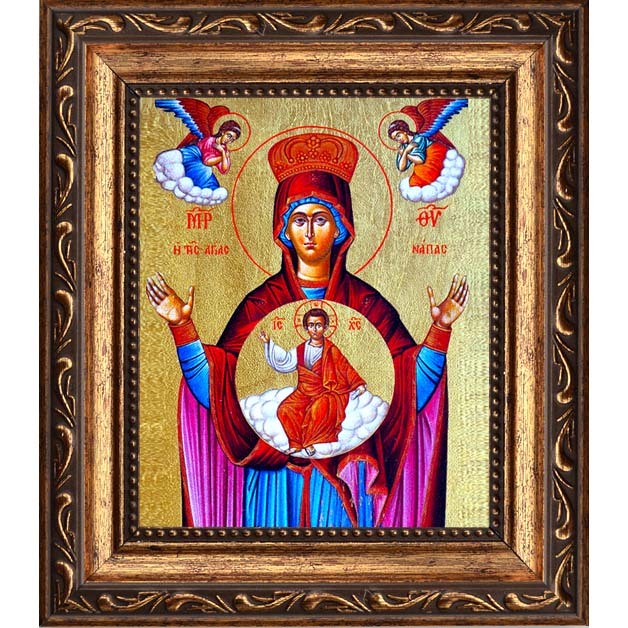 

Айя (Агия) Напа, Покровительница Леса. Икона Божьей Матери на холсте.