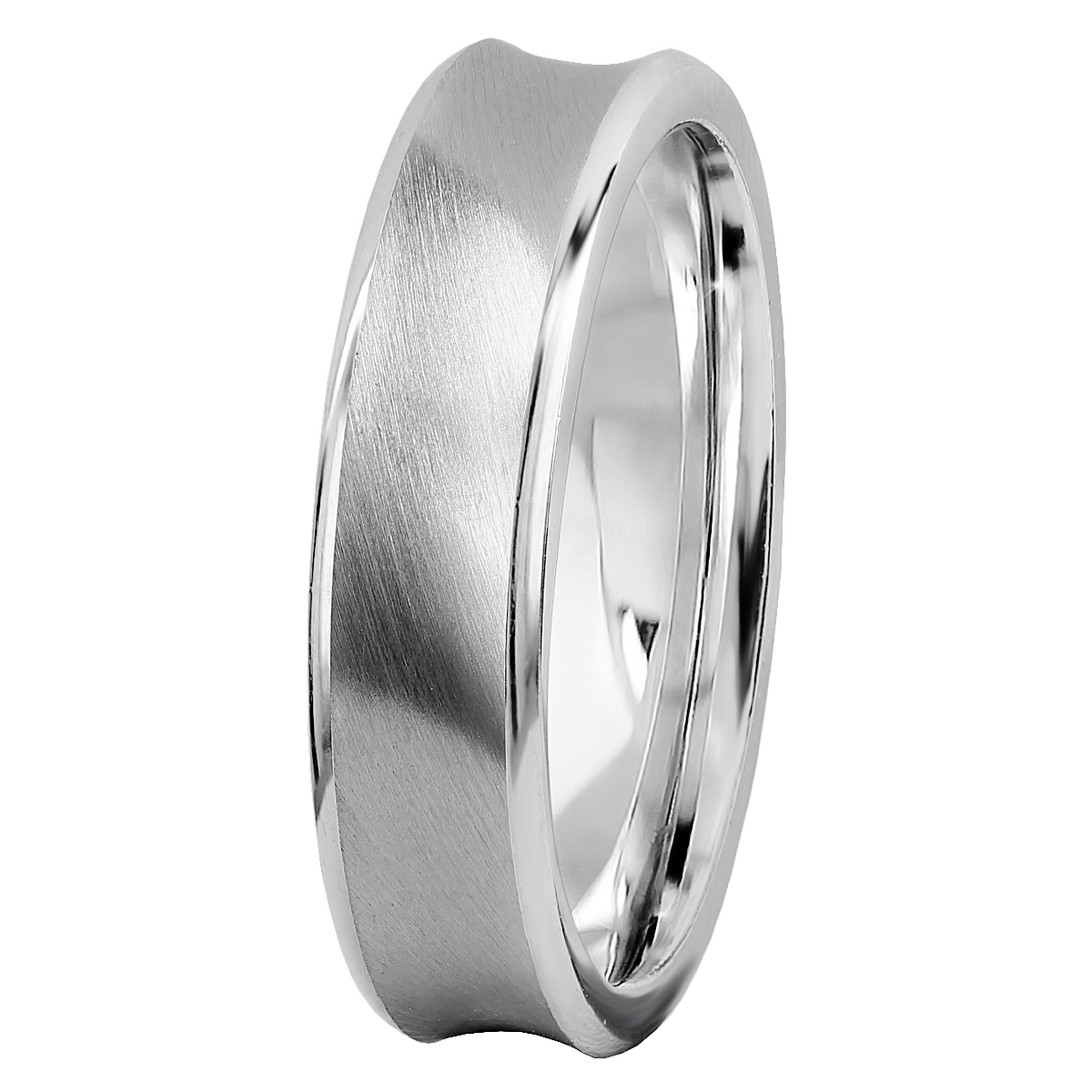 Кольцо обручальное из серебра р. 20,5 Юверос rn 15