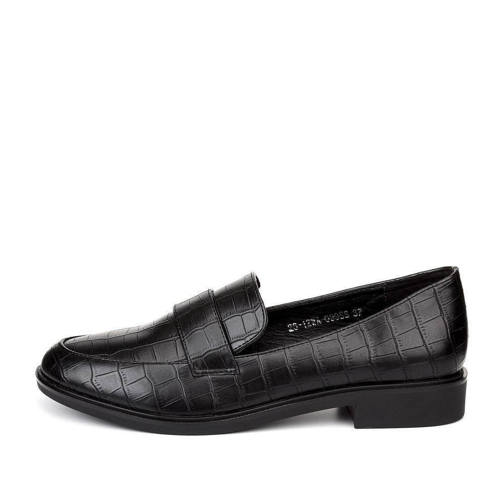 

Лоферы женские INSTREET 26-12WA-099SS черные 40 RU, Черный, 26-12WA-099SS