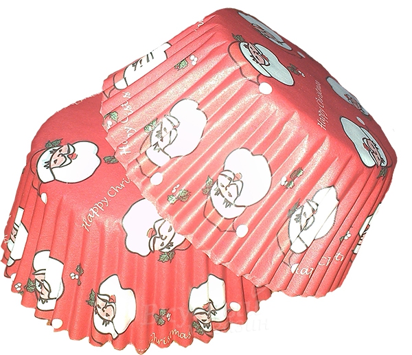 

Капсула 5 см. Санта Christmas Santa PME BC719, 60 шт., Красный