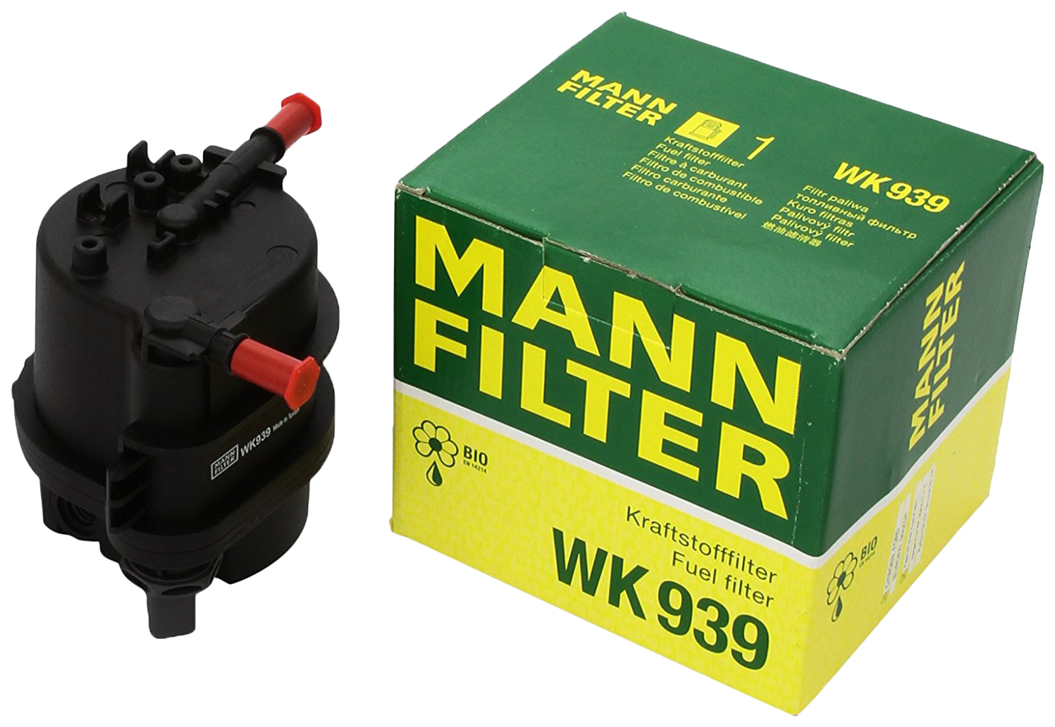 

Фильтр топливный MANN-FILTER WK939