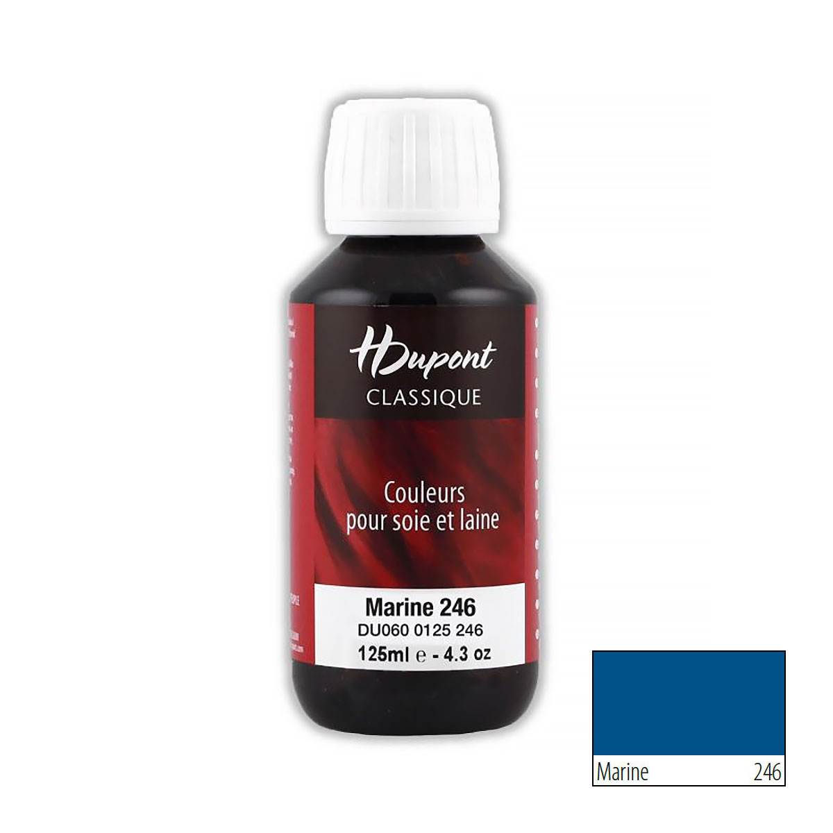

DU0600125 Краска для шелка Classiс, 125мл, H Dupont (246 темно-синий), Разноцветный, 7732938
