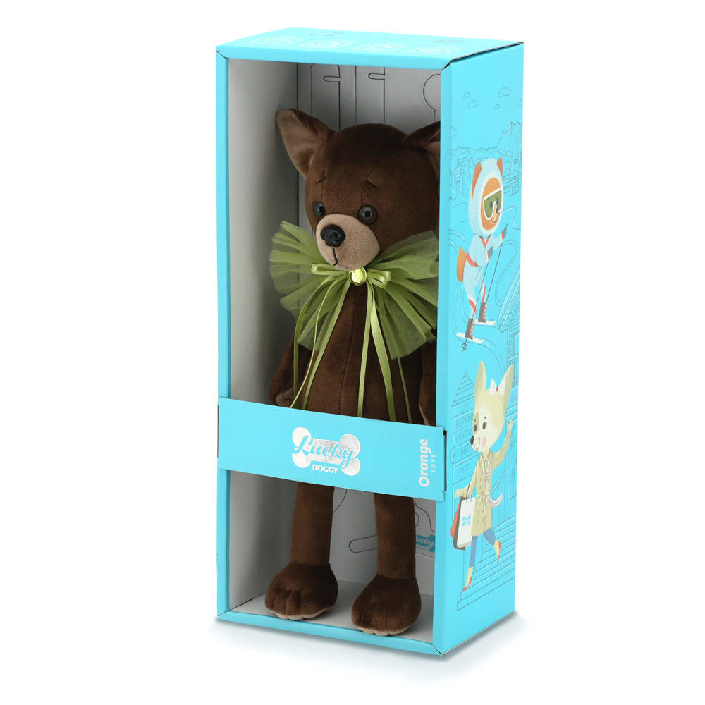

Собачка Lucky Alex: Весёлый бант, Lucky Doggy LD027 ORANGE