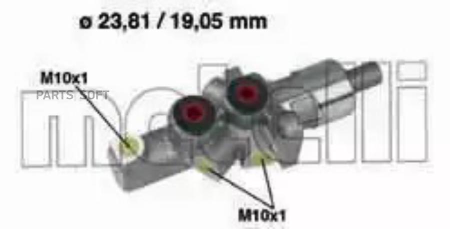 

Тормозной цилиндр Metelli 050177