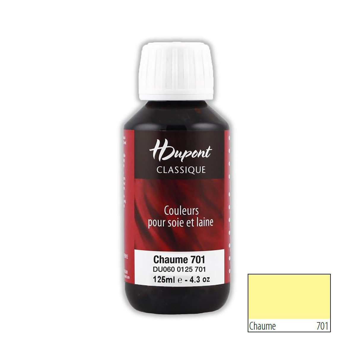 

DU0600125 Краска для шелка Classiс, 125мл, H Dupont (701 соломенный), Разноцветный, 7732938