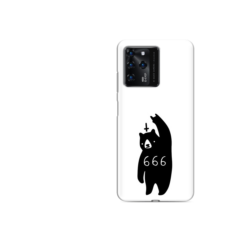 

Чехол MyPads Tocco для ZTE V30 медведь 666 (PT226947.476.462), Прозрачный, Tocco
