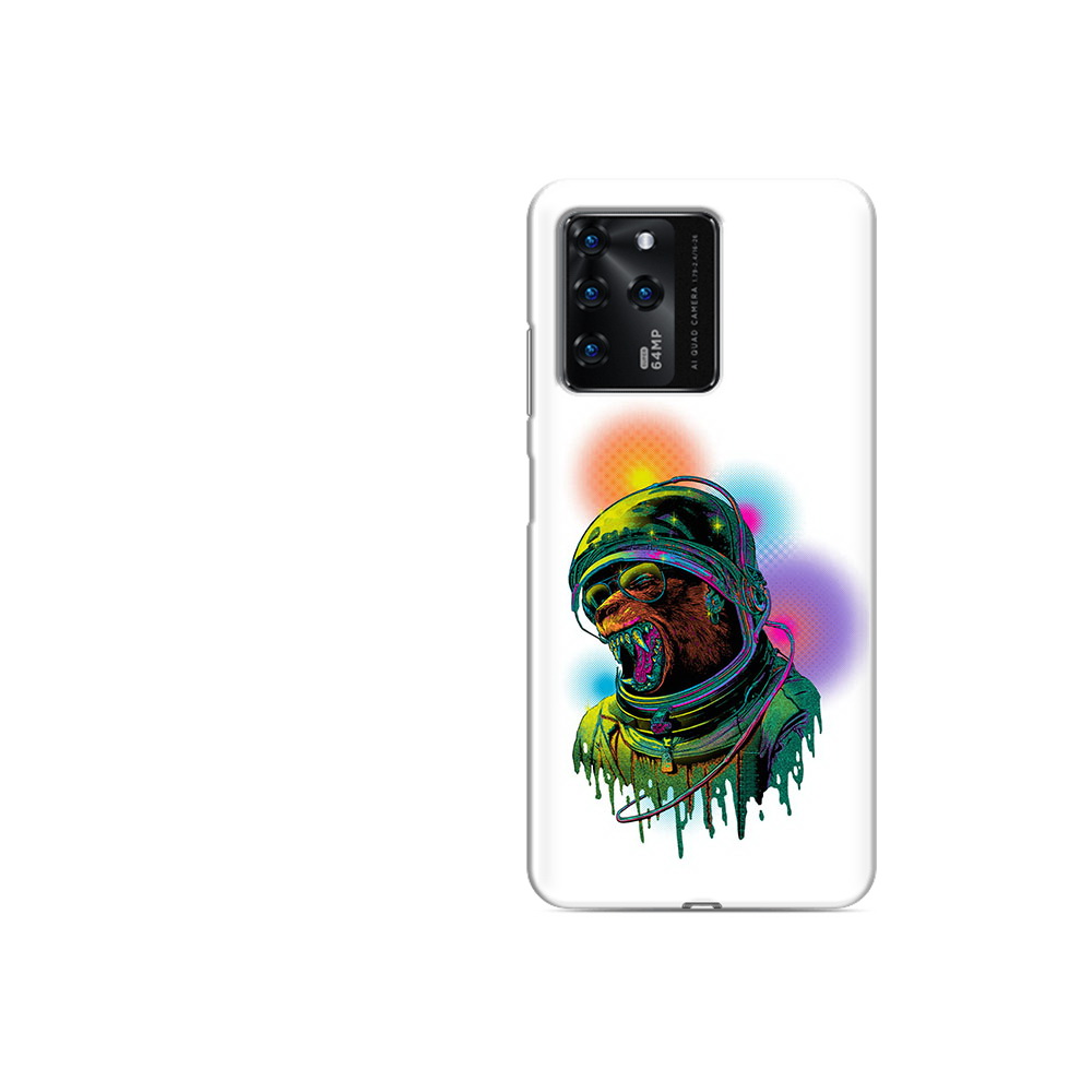 

Чехол MyPads Tocco для ZTE V30 медведь космонавт (PT226947.476.466), Прозрачный, Tocco
