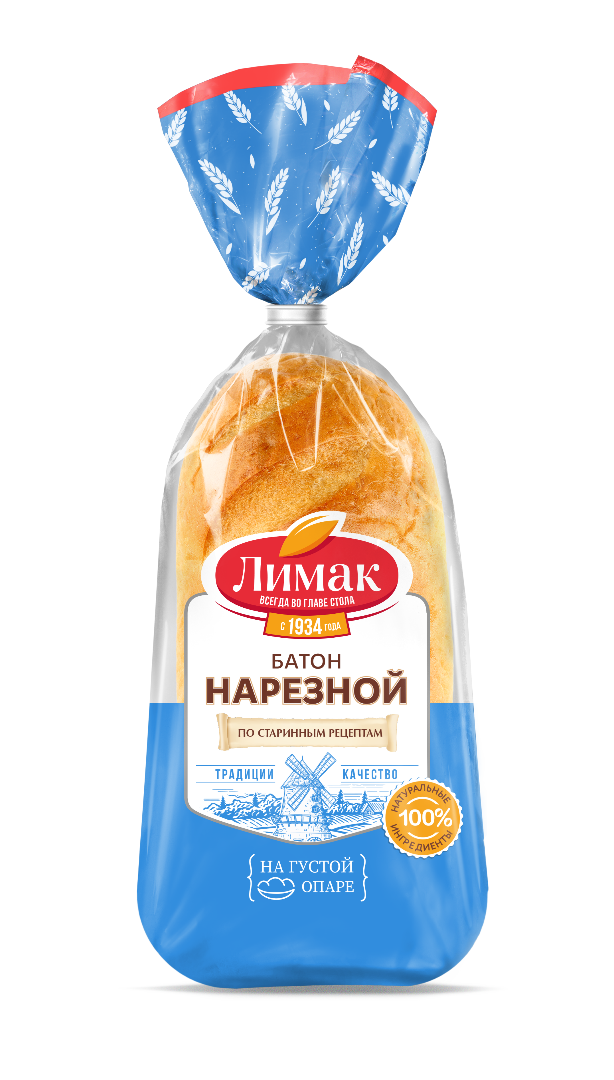 

Хлеб белый Лимак Нарезной 360 г, Нарезной