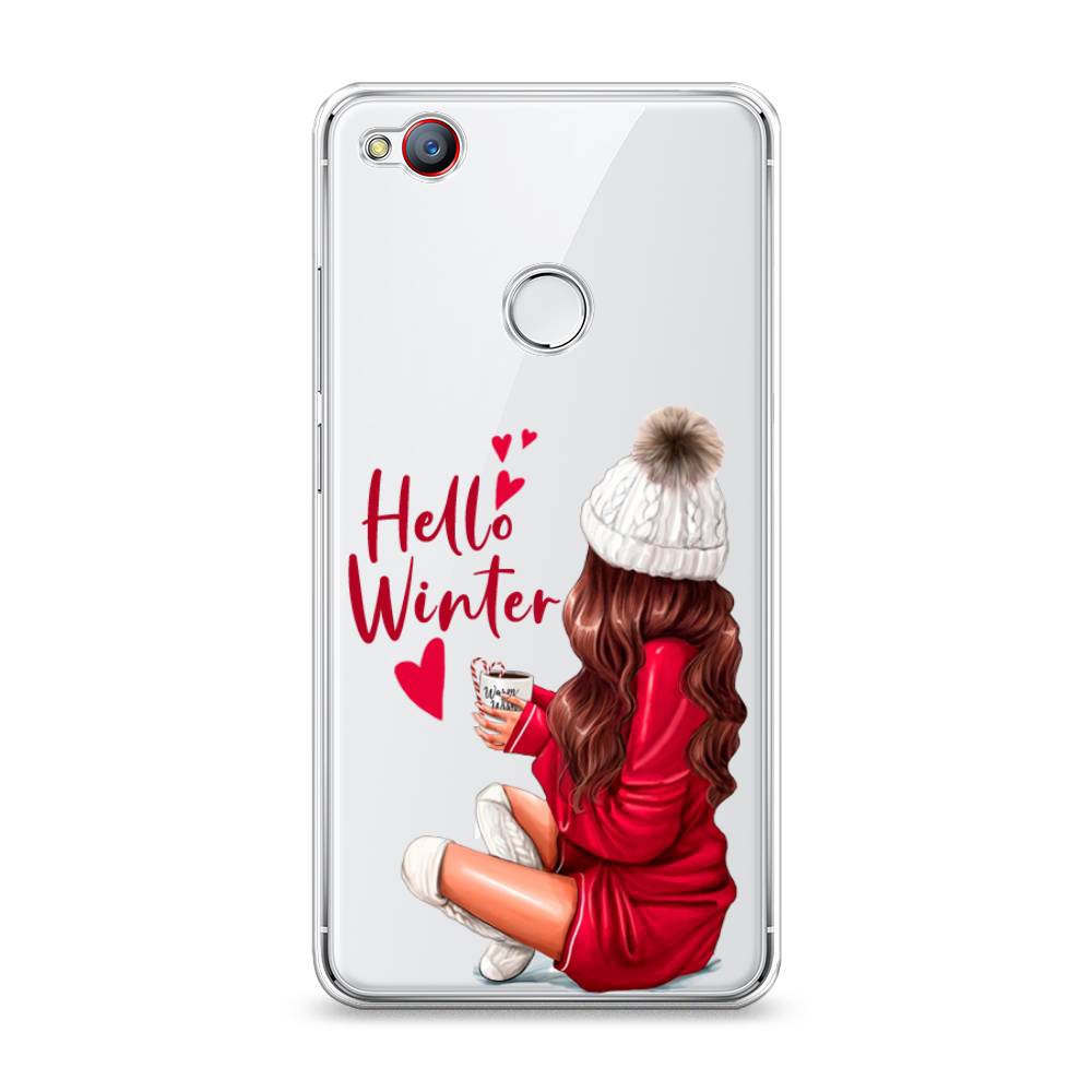 

Чехол на ZTE Nubia Z11 Mini "Hello winter", Красный;белый;коричневый, 131550-5
