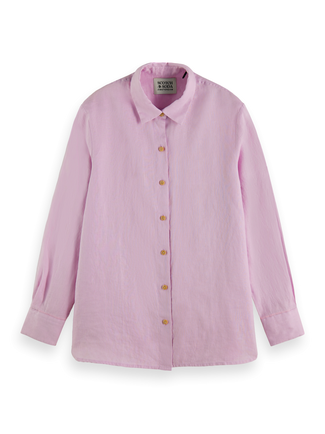Рубашка женская Scotch & Soda 172712/0503 розовая 40