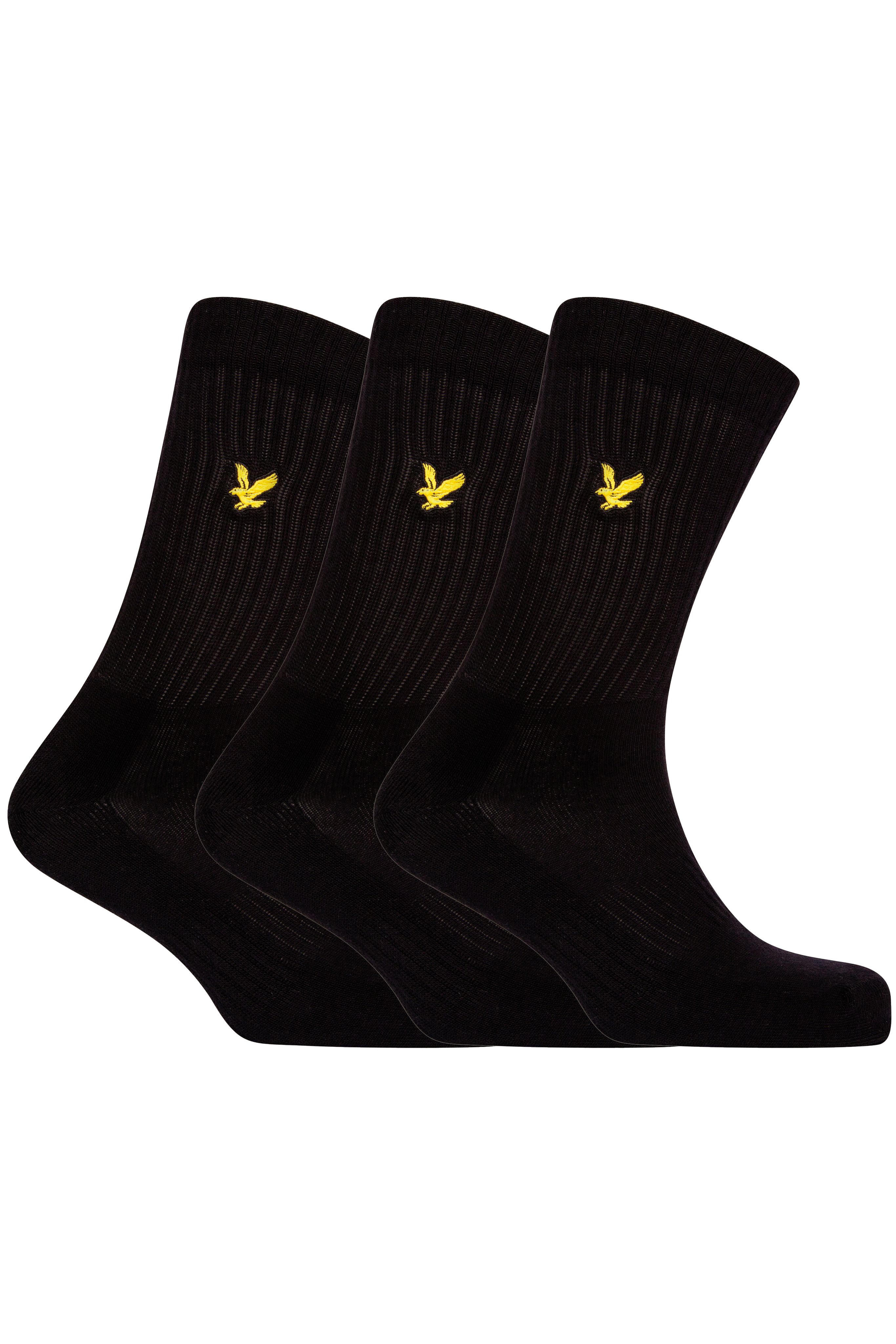 Комплект носков мужских Lyle&Scott LSSPRTSK502_5074 черных 1