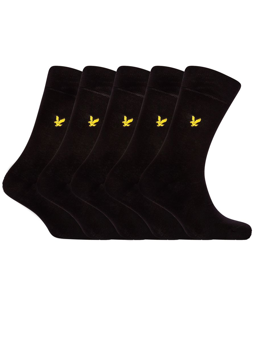 Комплект носков мужских Lyle&Scott LSSK503_5151 черных 1