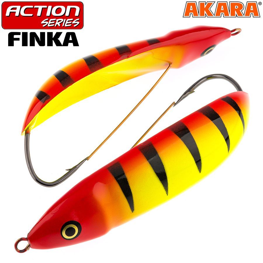 

Блесна Akara Finka minnow spoon ANF-50S-A87 колебалка 5 гр 50 мм, Finka minnow spoon