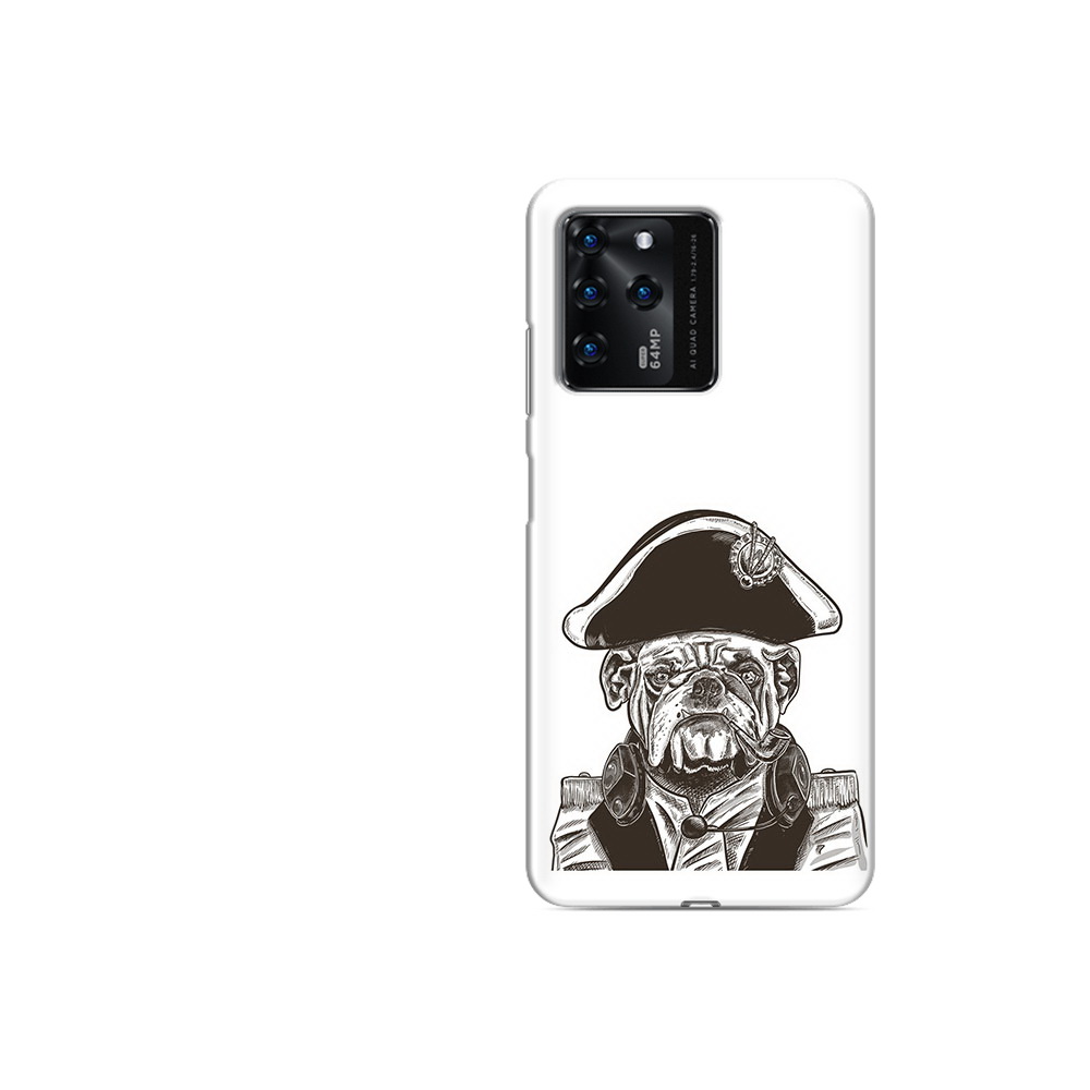 

Чехол MyPads Tocco для ZTE V30 мопс генерал (PT226947.476.483), Прозрачный, Tocco
