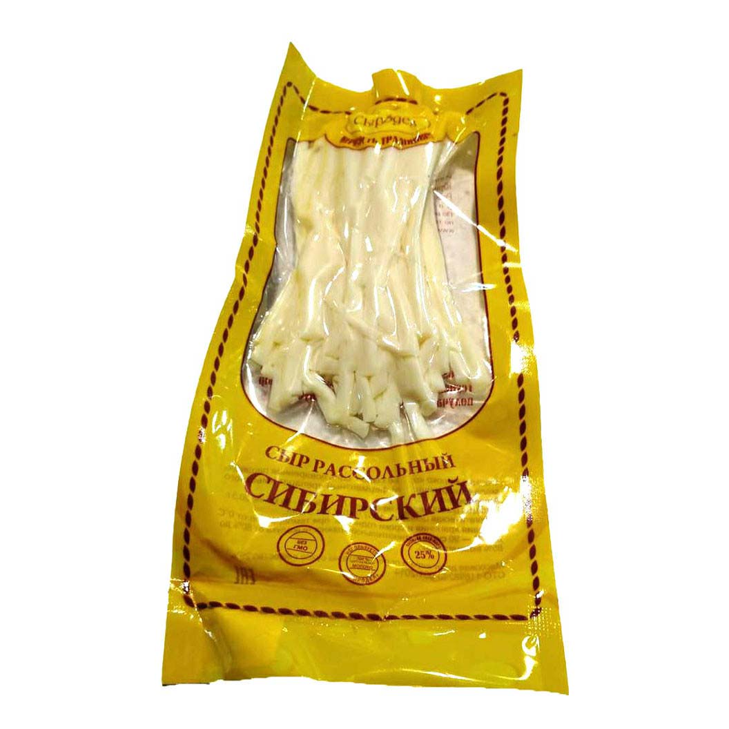 

Сыр Сыродел Сибирский спагетти соломка 40% 100 г