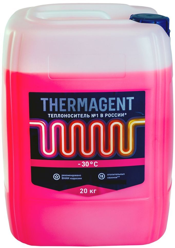 THERMAGENT теплоноситель этиленгликоль для систем отопления -30С (20кг)