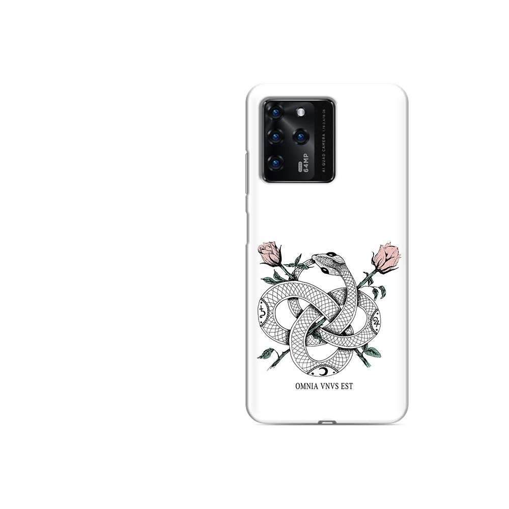 

Чехол MyPads Tocco для ZTE V30 нарисованная змея абстракция (PT226947.476.502), Прозрачный, Tocco