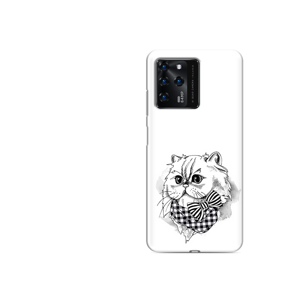 Чехол MyPads Tocco для ZTE V30 нарисованная красивая кошечка (PT226947.476.503)