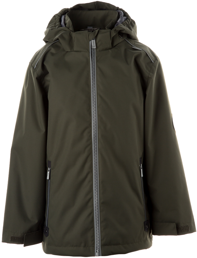 Куртка демисезонная Huppa TERREL 10057, тёмно-зелёный р.122