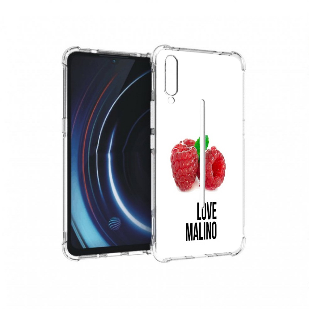 

Чехол MyPads Tocco для Vivo iQOO Бренд лове малино (PT226955.389.36), Прозрачный, Tocco