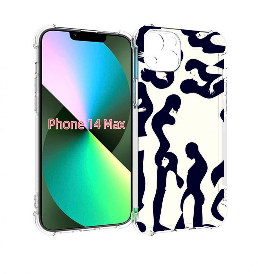 

Чехол MyPads схема-пар для iPhone 14 Plus (6.7), Прозрачный, Tocco