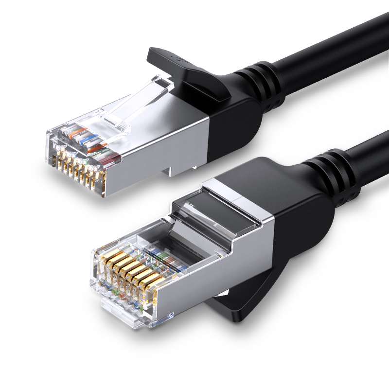 

Кабель uGreen RJ-45 - RJ-45 вилка-вилка 2м (50192_) чёрный, NW101