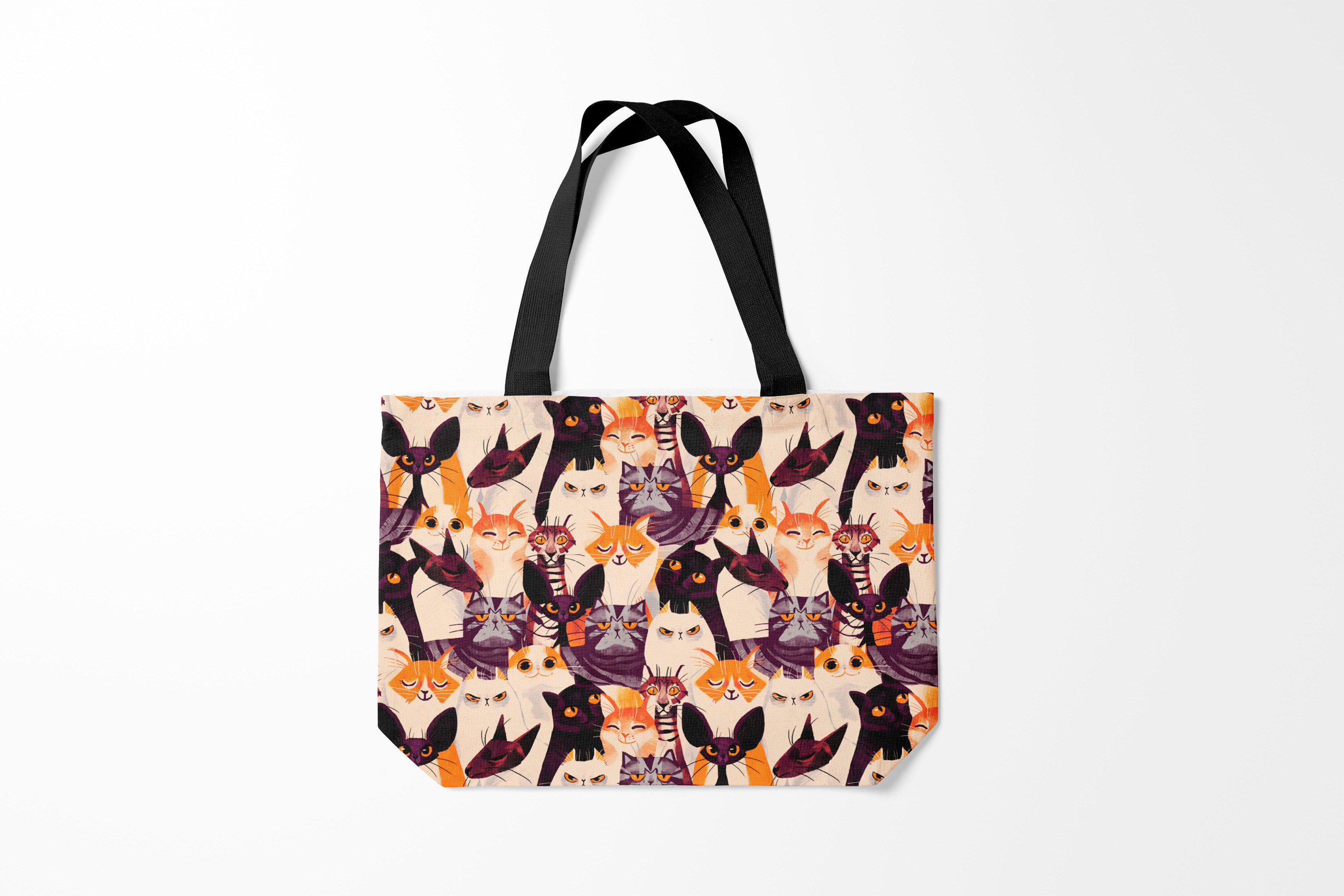 

Сумка шoппер унисекс Burnettie Коты и кошки КОТИКИ, разноцветный, Коты и кошки КОТИКИ