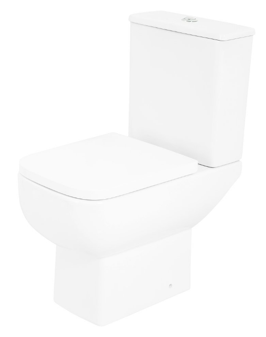 Унитаз-компакт безободковый BelBagno Aurora BB8604CPR-SC с сиденьем