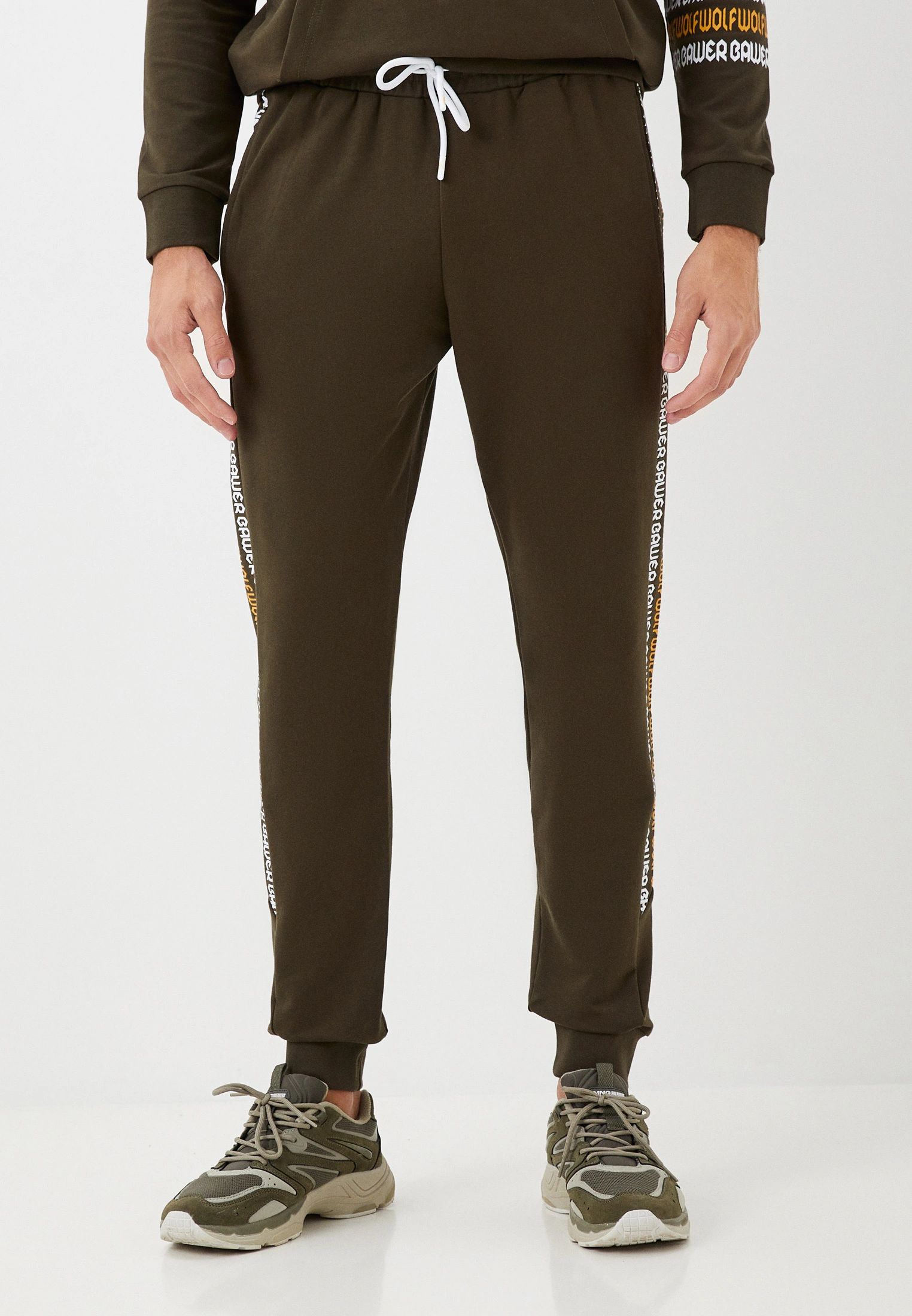 

Спортивные брюки мужские BAWER WB018 хаки M, WB018
