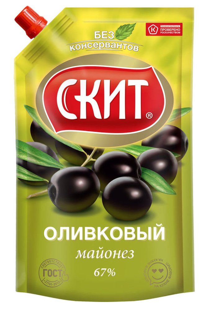 Майонез Скит оливковый 67%