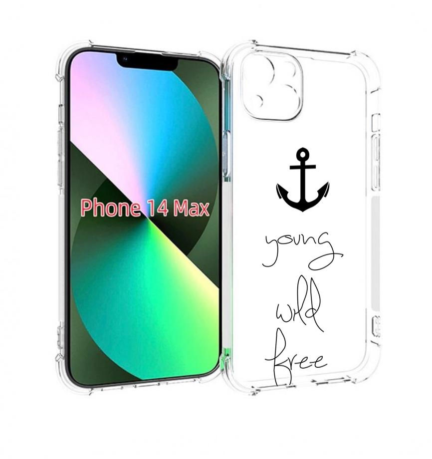 

Чехол MyPads ты-будешь-свободным для iPhone 14 Plus (6.7), Прозрачный, Tocco