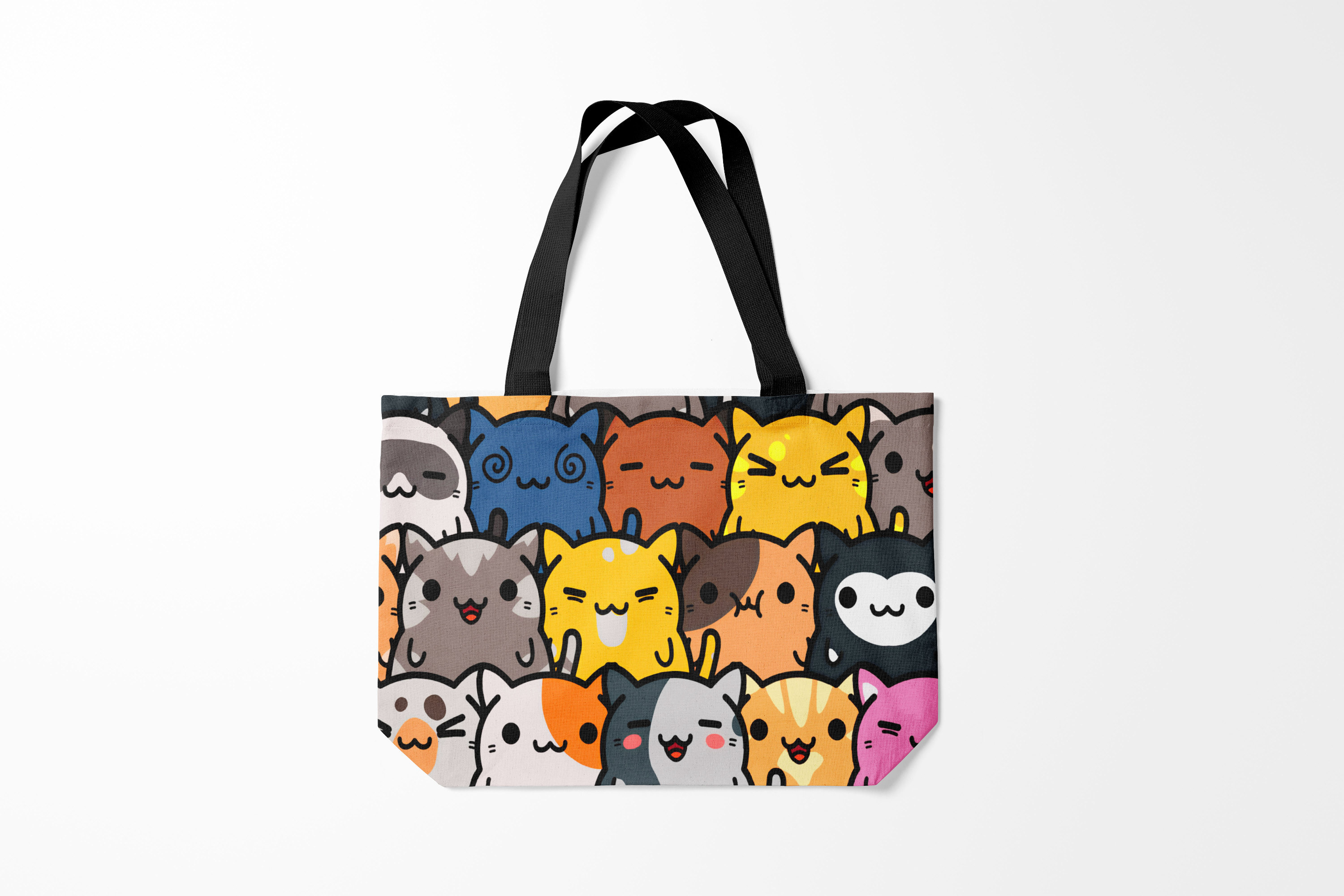 

Сумка шoппер унисекс Burnettie Коты и кошки КОТЕЙКИ, разноцветный, Коты и кошки КОТЕЙКИ