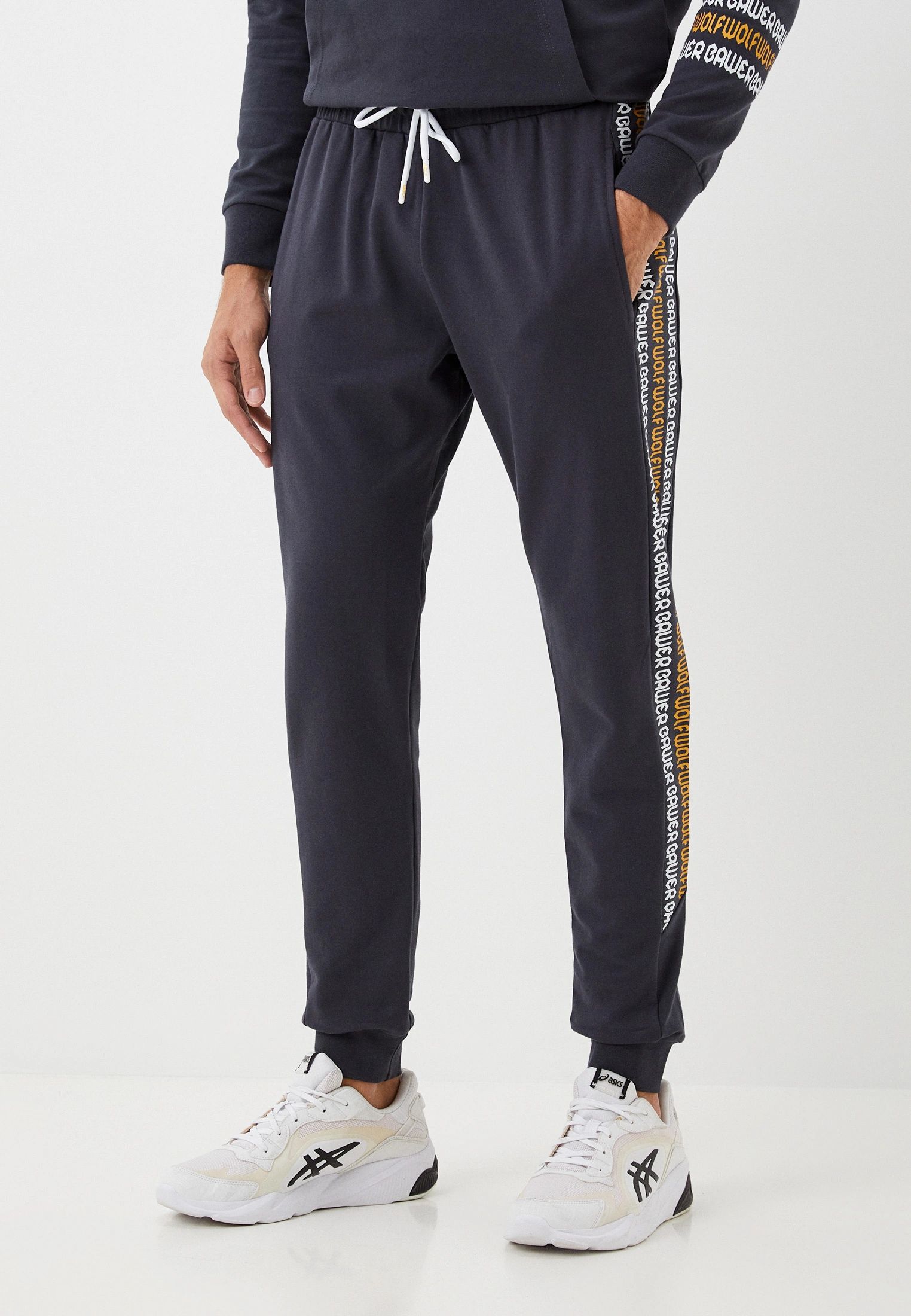 

Спортивные брюки мужские BAWER WB018 серые XXL, Серый, WB018