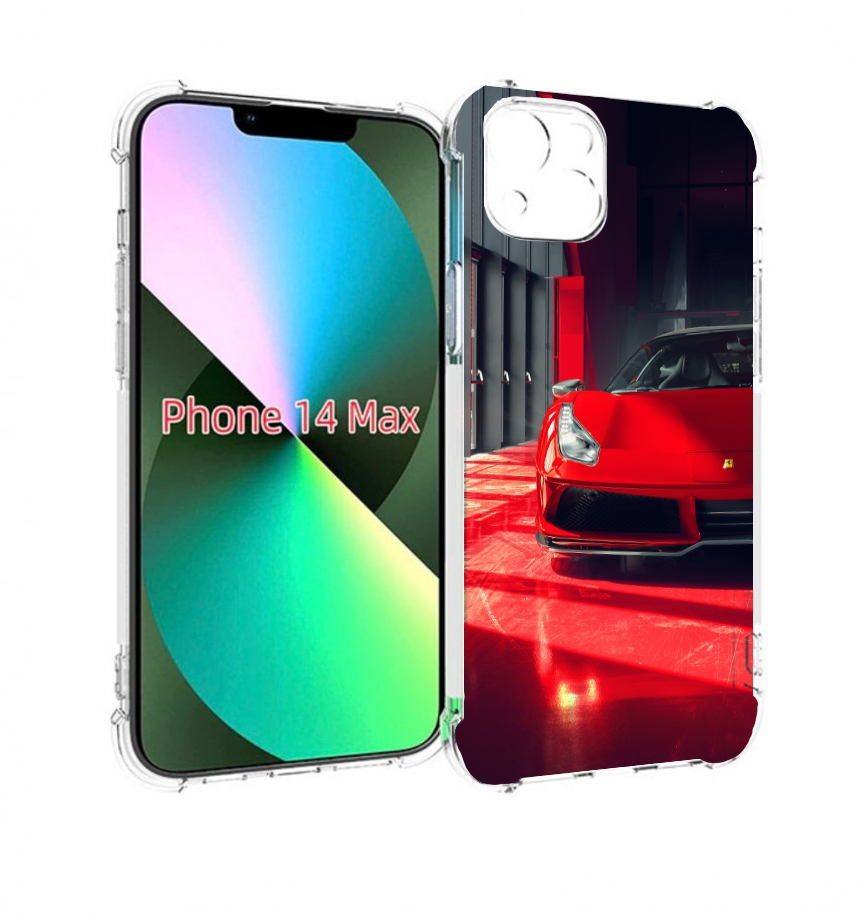 

Чехол MyPads ферра для iPhone 14 Plus (6.7), Прозрачный, Tocco