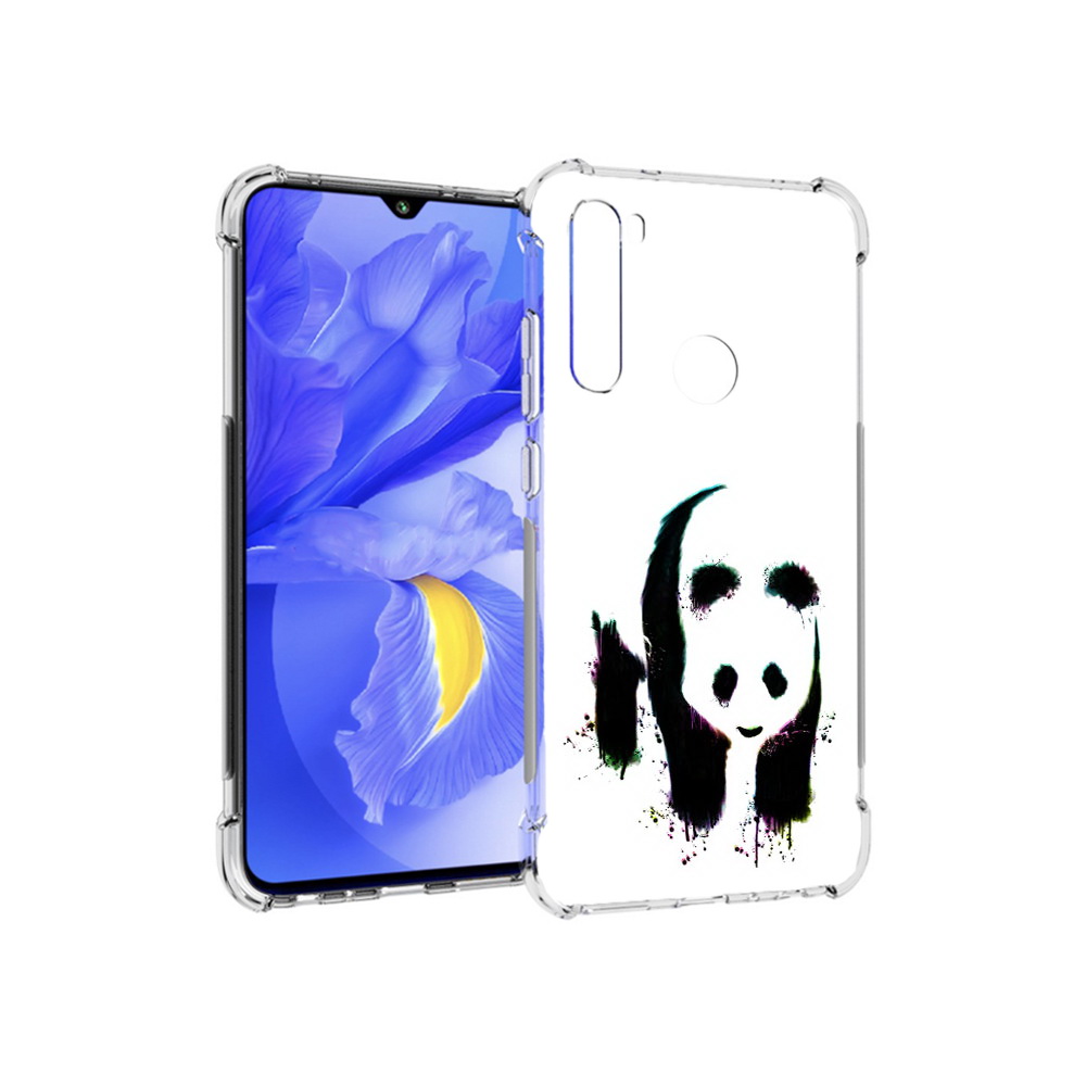 

Чехол MyPads Tocco для Xiaomi Redmi Note 8T панда в акварели (PT140720.278.532), Прозрачный, Tocco