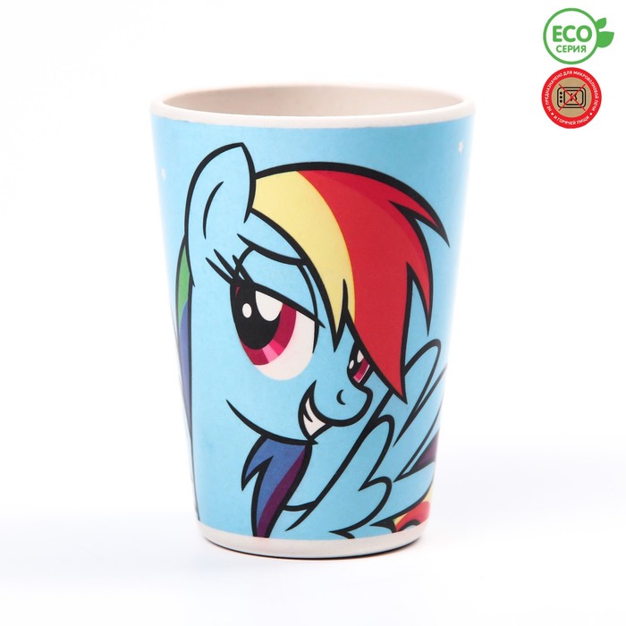 

Стакан детский из бамбука "Рэйнбоу Дэш" My Little Pony, My Little Pony