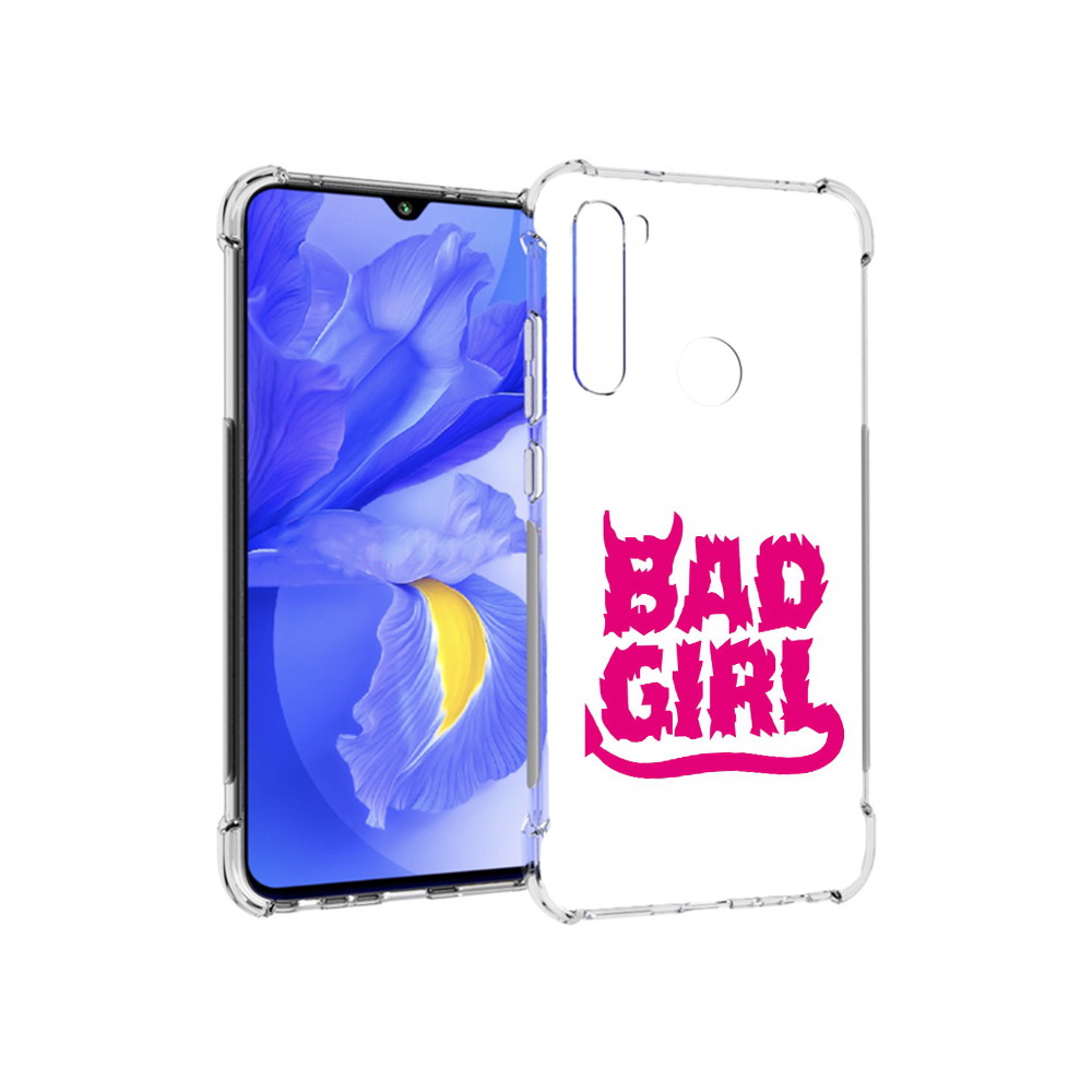 

Чехол MyPads Tocco для Xiaomi Redmi Note 8T плохая девочка (PT140720.278.545), Прозрачный, Tocco