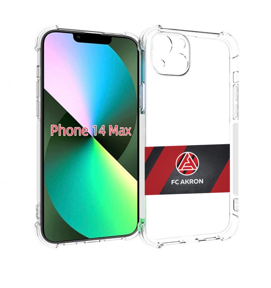 

Чехол MyPads фк акрон тольятти мужской для iPhone 14 Plus (6.7), Прозрачный, Tocco
