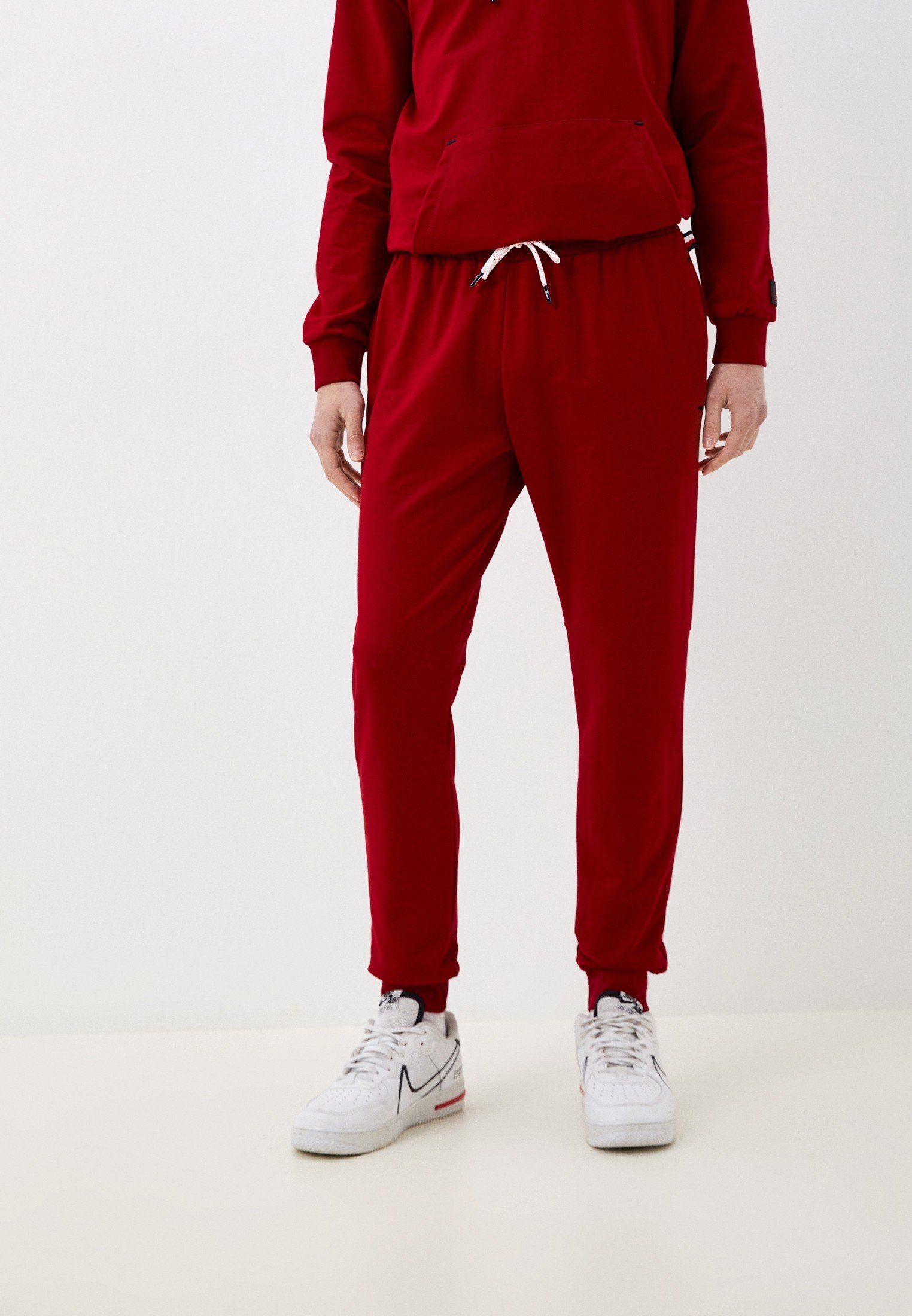 

Спортивные брюки мужские BAWER WB020 красные XL, Красный, WB020
