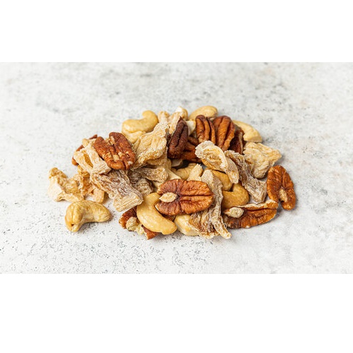 

Фруктово-ореховая смесь ВкусВилл из орехов с ананасом +-150 г
