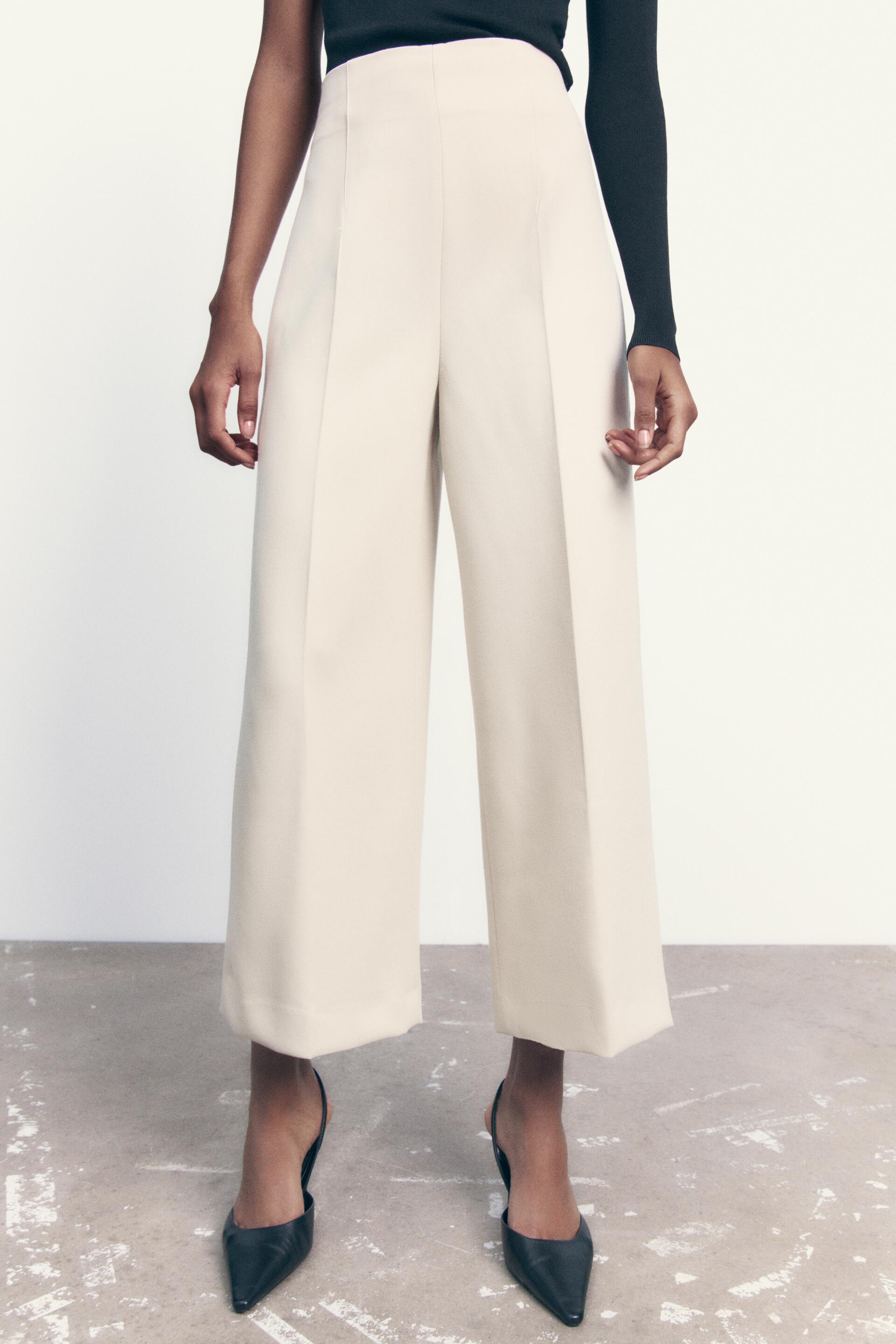 

Брюки женские ZARA 01478046 серые S (доставка из-за рубежа), 01478046