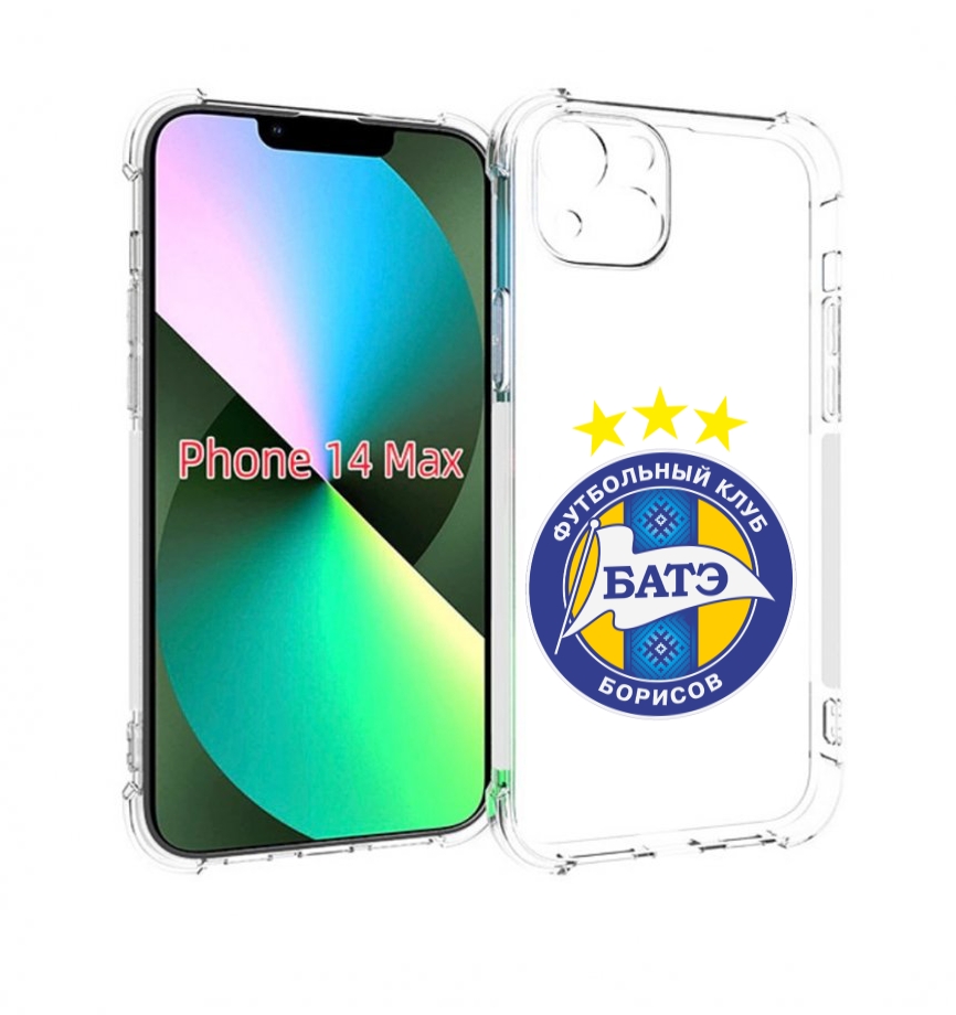 

Чехол MyPads фк батэ борисов мужской для iPhone 14 Plus (6.7), Прозрачный, Tocco