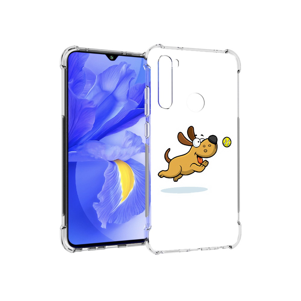 

Чехол MyPads Tocco для Xiaomi Redmi Note 8T пёсик (PT140720.278.563), Прозрачный, Tocco