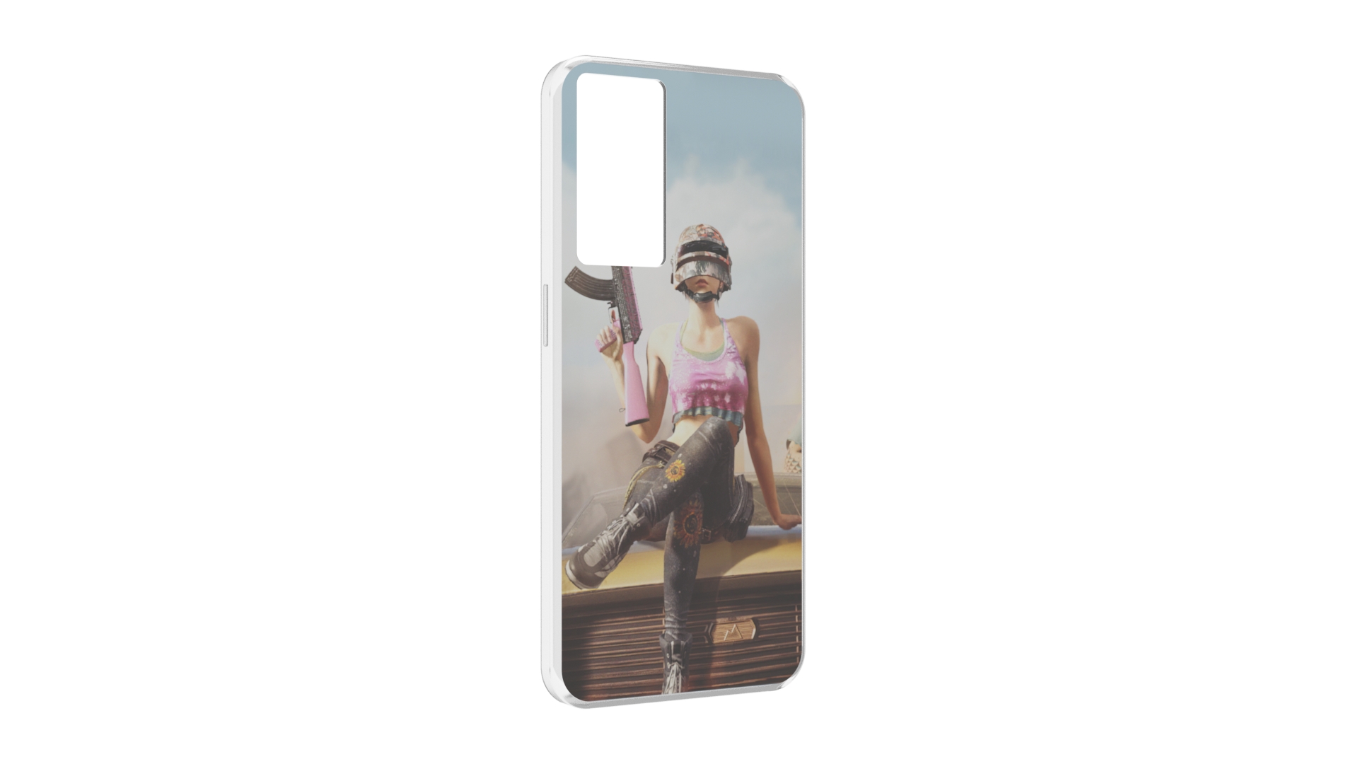 

Чехол MyPads девушка из PUBG для OPPO A96 5G / Reno7 Lite / Reno 7Z / F12 Pro 5G, Прозрачный, Tocco