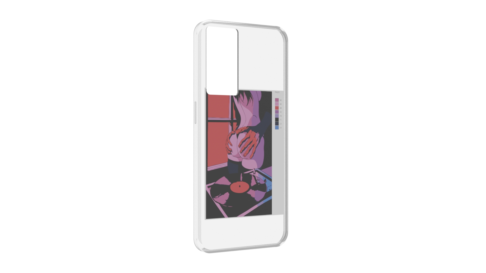 

Чехол MyPads девушка красивая сзади женский для OPPO A96 5G / Reno7 Lite / Reno 7Z / F1..., Прозрачный, Tocco
